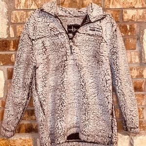 Gray and white Sherpa